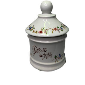 Cordon Bleu/BIA "Margot" Canister Jar 7 1/2 " Tall with Lid, France